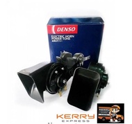 Denso แตรรถยนต์มาตรฐานญี่ปุ่นและยุโรป เสียงเพราะทุ้มกังวาล(สีดำ) 1กล่อง2ตัว