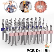 PEONYMY PCB Drill Bits Multifunctional PCB Twist Drill Wood CNC Drill Carbide CNC Milling Cutter