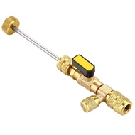 Auto Valves Core Remover Install Tool SAE 1/4inch 5/16inch Dual Size Car Air Conditioning Repairs Tools for HVAC R22 R410A
