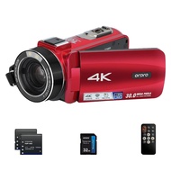 Ordro Z88 4K Máy Quay Video Máy quay phim 10X Zoom quang học Máy Ảnh 30MP 24fps máy ảnh vlogging 3.0