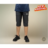 SELUAR ADIDAS 3 SUKU BLUEBLACK-[LINE PUTIH]-THREE QUARTER PANTS-3/4 PANTS-[SLIM FIT]-[READY STOCK]-[