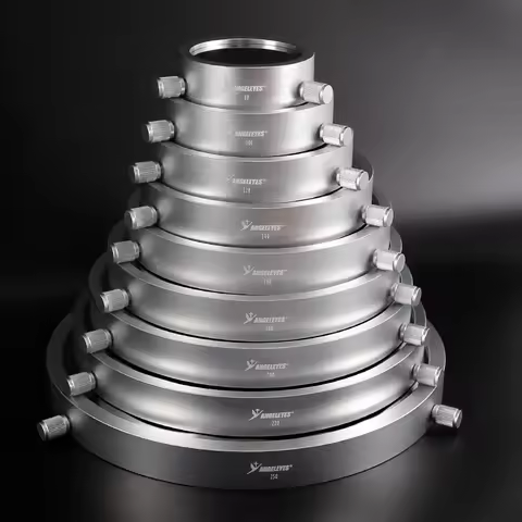 Metal Pressing Ring 140/160/180mm Solar Film to See Solar Eclipse Sunspot Filter Telescope Accessori