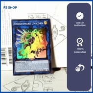 [FS Yugioh] Genuine Yugioh Knightmare Unicorn (Alternate Art) Card