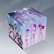 Huntrix Barang Kpop Demon Hunter Kids Merch Fever Murah Slayer High-Value Cube Puzzle Toys