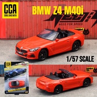 1/57 BMW Z4 M40i Toy Car Model CCA MSZ 1:64 Diecast Vehicle Miniature Free Wheels Collection Suitabl