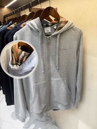 Burberry 格紋內襯連帽外套