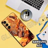 G46 - Softcase SAMSUNG A55 - Flexible rubber material - silicone SAMSUNG A55 - ANIME Motif - casing 