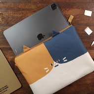 造型平板包 防潑水布 11~12吋適用 - 花貓 Caty