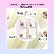 【Unicorn】Creative Spiral Notebook A6/ A5/ B5/ A4