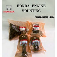 100% ORIGINAL HONDA CIVIC ENGINE MOUNTING CIVIC FD 1.8 SNA ENGINE MOUNTING SET