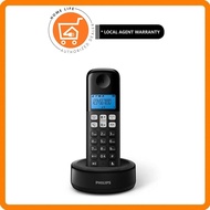 Philips D1611B/90 Cordless phone Handset Speakerphone 1.6 Inch Display