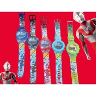 Jam Tangan Digital Ultraman Tiga Ada Lampu & Musik/Ultraman Kids Watches
