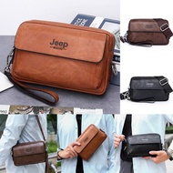 Men Clutch Bag Messenger Bag Sling Bag Pu Leather Small Size Beg Silang Lelaki