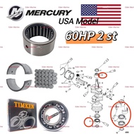 Bearing @ crankshaft for MERCURY 60HP 2st USA model outboard