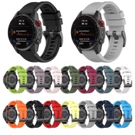 Silicone Strap for Garmin Fenix 7X 7 7S Solar 6S 6X Pro 5X TACTIX7 Enduro Fenix 3 HR EasyFit 26 20 2