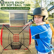 BouPower IN stock Baseball & Softball Practice Hitting & Pitching Net Light Weight Portable For All 