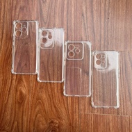 Realme GT 6 5G, GT 2 Pro 5G, Neo 7 5G, GT7 Pro 5G case, transparent silicone and 4-corner shockproof