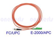 光纖收容箱 光纖材料 E2000/APC-FC多模單芯 光纖跳線 E-2000客製化 光纖熔接機 光耦合器