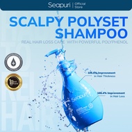 [Seapuri Official] Scalpy Polyset Anti-Hair Loss Shampoo | Polyphenol & Caffeine + Volumizing & Thic