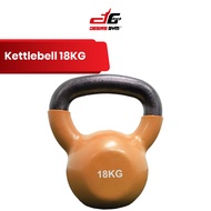 Desire Gym 18kg Cast Iron Vinyl Coated Kettlebell Dumbbell Weight Lifting Gym Training Bell Home Tra