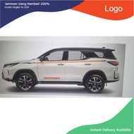 [HOT] . Fortuner car stickers, toyota innova car side stickers, fortune tuner car stickers for many 