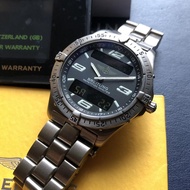 ORIGINAL Breitling Aerospace Titanium Ref.E65362109422 40MM Quartz Watch
