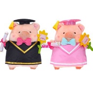 香港正版  罐頭豬Lulu 豬 LuLu The Piggy 畢業 公仔