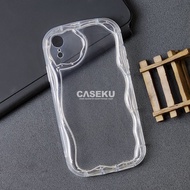 Case iphone XR iphone 11 iphone 11 Pro iphone 13 Softcase Clear Wave iphone XR iphone 11 iphone 11 P