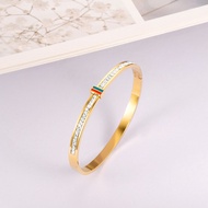 Women's Fashion Bangle Unfade Hypoallergenic Jewelry Stainless Steel