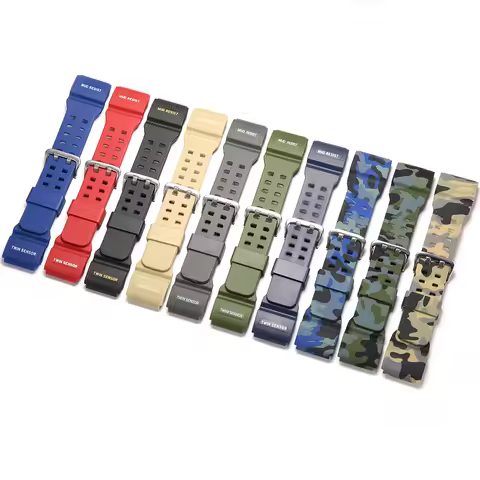 Resin Strap Suitable for Casio G-shock Mudmaster GG1000 GWG100 GSG100 Mens Sports Waterproof Modifie