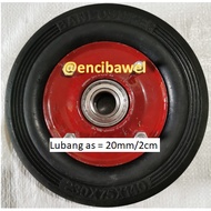 9 inch trolley wheels with 2 bearings 9 inch trolley wheels with 2 cm axle holes