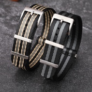 Suitable for Omega Non-Original 007 Nylon Canvas Strap Hippocampus 300 Ghost Party Speedmaster Serie