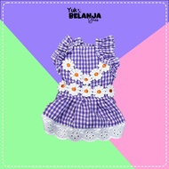 Baju Kucing Bahan Katun Dress Birizy Briar Series / Baju Kucing anjing kelinci / Size XS-XXL / Yuk B