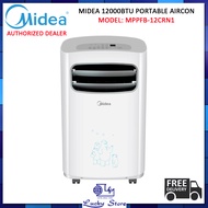 (Bulky) MIDEA MPPFB-12CRN1 12000BTU PORTABLE AIRCON WITH HOSE, 1 YEAR WARRANTY