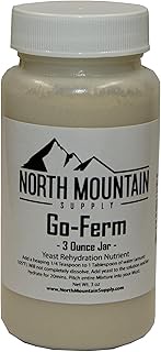 North Mountain Supply Go-Ferm Yeast Nutrient - for Beer and Wine Homebrewing - 3oz Jar