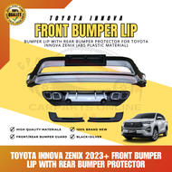 CPO TOYOTA INNOVA ZENIX 2023+ FRONT BUMPER LIP WITH REAR BUMPER (10631)