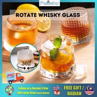 Ins Whisky Glass Cocktail Creative Spinning Shaped Tequila Cognac Beer Glass Soda Drink Soju Glass C