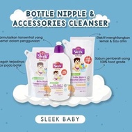 Original Sleek Bottle Nipple &amp; Baby Accessories Cleanser Contents 900ml (POUCH)/Sleek Dish Soap/LEDI MART