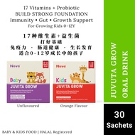 Juvita Grow Oral Drink Baby & Kids | 17 Vitamins + Probiotic | Daily Nutrition Support | Low Sugar