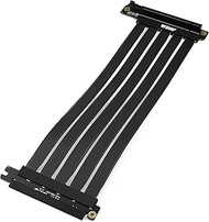 Thermal Grizzly - TG PCIe Riser Cable 4.0 x16 (30cm) - Flexible Riser Cable for Easy Insertion of Ex