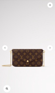 全新 LV Félicie Pochette 三合一 信封包