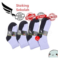 🧦🧦 [Ready Stock] 3 Pair School Sock (Stoking sekolah) P1718-2324