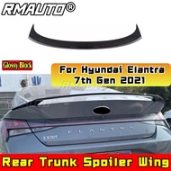 For Hyundai Elantra Rear Trunk Spoiler Wing Rear Roof Spoiler Roof Wing for Hyundai Elantra 7th Gen 