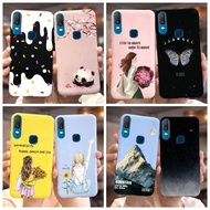 For Vivo Y11 2019 Case 1906 Cute Candy Painted Cover Soft Silicone Phone Case For Vivo Y11 2019 Vivo