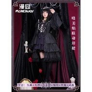 Monenjoy Puella Magi Madoka Magica cos Akemi Homura Cosplay Anime game clothing set