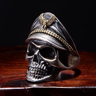 Anime One Piece Captain Ring Retro Skull Opening Adjustable Unisex Fashion Jewelry