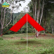 FLYSHEET RIR XTREME 3X3 3X4 4X6 NYLON 20D PU 0MM FLYSHEET BUSHCRAFT PENUTUP ATAP TENDA