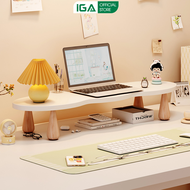 Kệ để màn hình máy tính laptop kệ decor bàn làm việc thiết kế dẽ thương - GP390