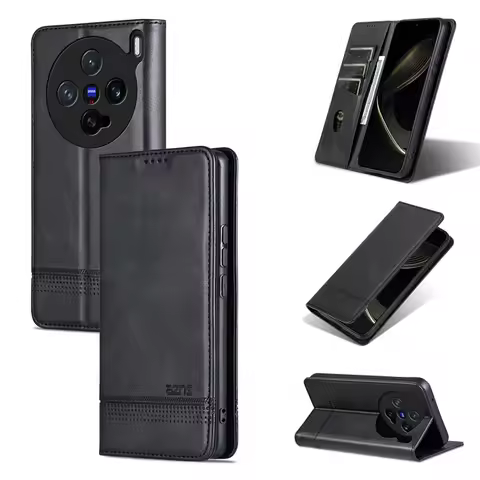 Wallet case for Vivo X200 Pro mini V40 V30 V27e T2 Y03t PU leather flip cover X200Pro T2Pro V30Pro P