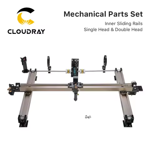 Cloudray Mechanical Parts Set 900*600mm Inner Sliding Rails Kits Spare Parts for DIY 9060 CO2 Laser 